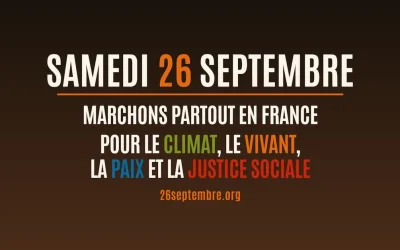 Marche pour le climat du 26 septembre 2026 : rejoignez le mouvement